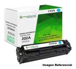 Toner Compatible HP 202A Cyan CF501A Para M254, MFP M280, M281 - Imagen 2
