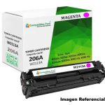 Toner Compatible HP 206A Magenta W2113A Para M255, M283