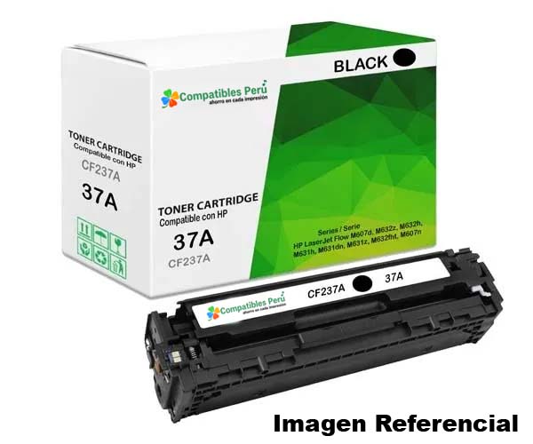 Toner Compatible 37A HP CF237A Para M608, MFP M632