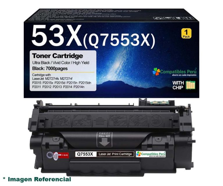 Toner Compatible HP 53X Q7553X