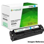 Toner Compatible HP 654A Cyan CF331A Para M651xh/M651dn