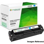 Toner Compatible HP 655A Cyan CF451A Para M652dn