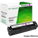 Toner Compatible HP 655A Magenta CF453A Para M681