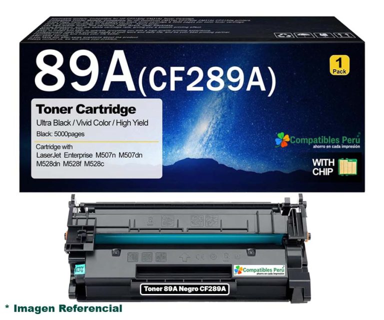 Toner Compatible HP 89A Negro CF289A