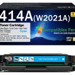 Toner Compatible HP 414A Cyan W2021A