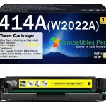 Toner Compatible HP 414A Yellow W2022A