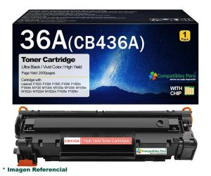 Toner Compatible HP 36A CB436A