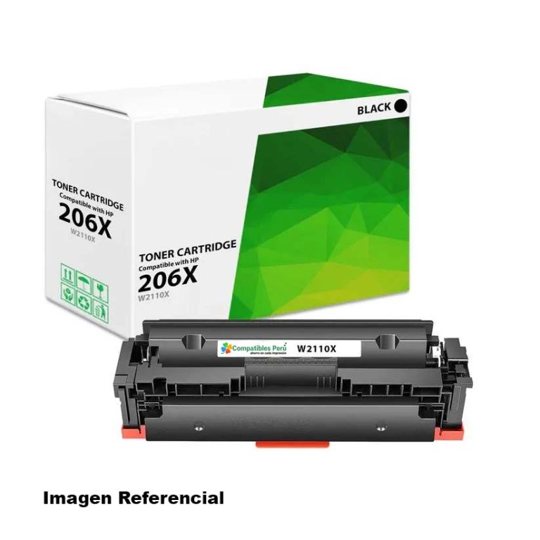 Toner Compatible HP 206X Black W2110X