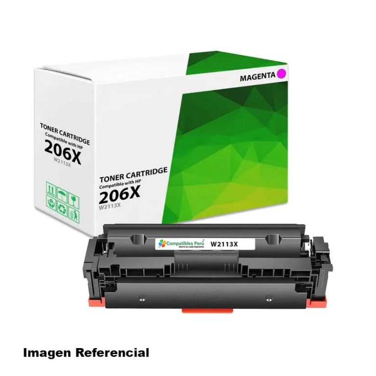 Toner Compatible HP 206X Magenta W2113X