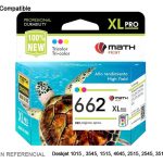 Tinta Compatible 662XL Tricolor CZ106AL 1015/2515/3515