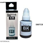 Tinta Compatible Canon GI-190BK Negro G1100/G2111 G3100/G2100