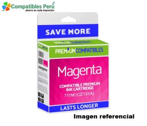 Tinta Compatible HP 711 Magenta CZ131A