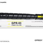 Toner Compatible Canon GPR-53Y Yellow iR C3325/C3725