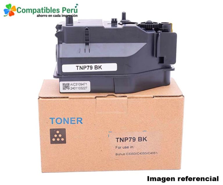 Toner Compatible Konica Minolta TNP-79K Negro