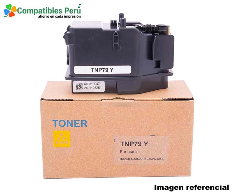 Toner Compatible Konica Minolta TNP-79Y Yellow