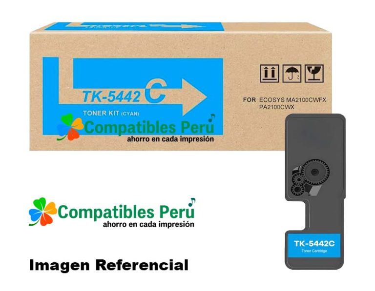 Toner Compatible Kyocera TK-5442C Cyan