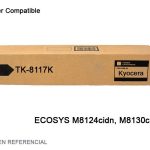 Toner Compatible TK-8117K Black 1T02P30US0 M8124cidn