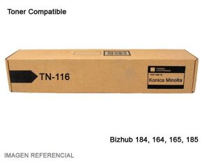 Toner Compatible TN-116 A1UC020 Bizhub 184/185/164/165