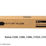 Toner Compatible TN-228K Black ACVH191 Bizhub C-266i/C286i