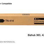 Toner Compatible Konica Minolta TN-414 A202050 Bizhub 363/423