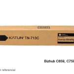 Toner Compatible TN-713C Cyan A9K8450 Bizhub C659/C759