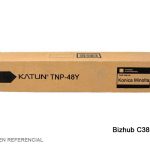 Toner Compatible TNP-48Y Yellow A5X0290 Bizhub C3850