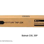 Toner Compatible TNP22K Black A0X5152 Bizhub C35/35P