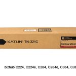 Toner Katun TN-321C Cyan A33K490 Bizhub C220/C284/C364