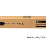 Toner Katun TN-512C Cyan A33K492 Bizhub C454, C554