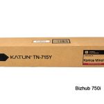 Toner Katun TN-715Y Yellow ACP8290 Bizhub C750i