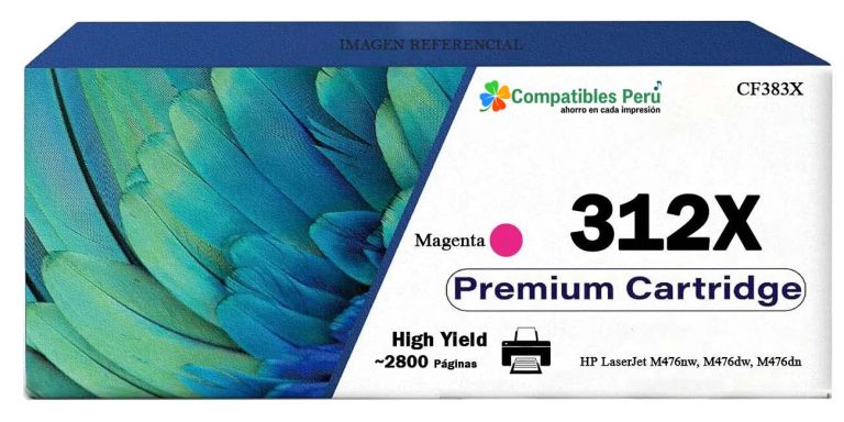 Toner Compatible 312X Magenta CF383X HP LaserJet M476