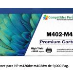 toner hp 26x para que impresoras
