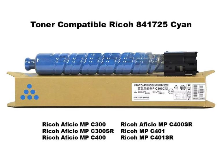 Toner Compatible Ricoh 841725 Cyan