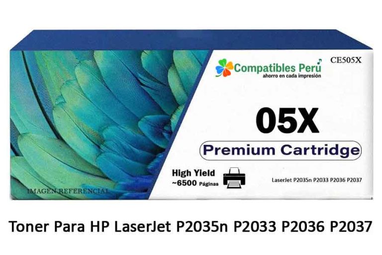 Toner HP LaserJet P2035n P2033 P2036 P2037 Compatible - CE505X