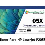 Toner para LaserJet P2055dn P2055dtn/P2055d Compatible - CE505X