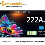 Toner Compatible 222A Cyan HP W2221A