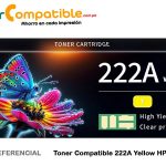 Toner Compatible 222A Yellow HP W2222A