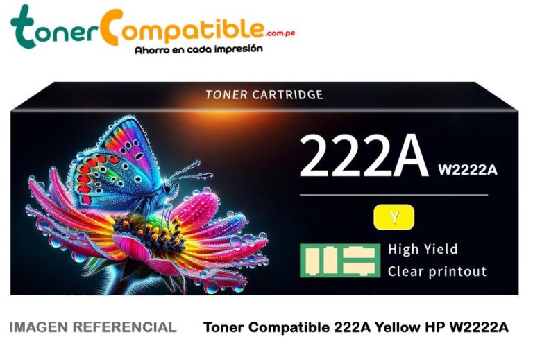 Toner Compatible 222A Yellow HP W2222A