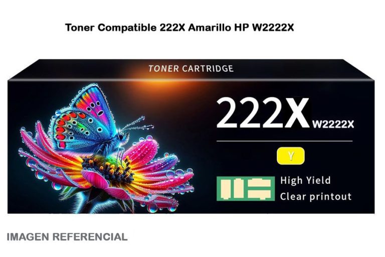 Toner Compatible 222X Amarillo HP W2222X