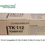 Toner Compatible Kyocera TK-112 Para FS-1016/FS-720/FS-820/FS-920