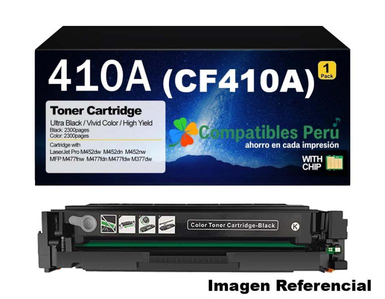 Toner Compatible HP 410A Negro CF410A