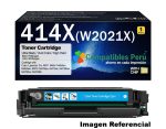 Toner Compatible HP 414X Cyan W2021X