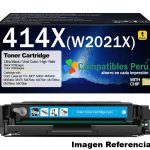 Toner Compatible HP 414X Cyan W2021X