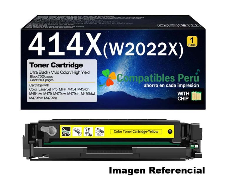 Toner Compatible HP 414X Yellow W2022X