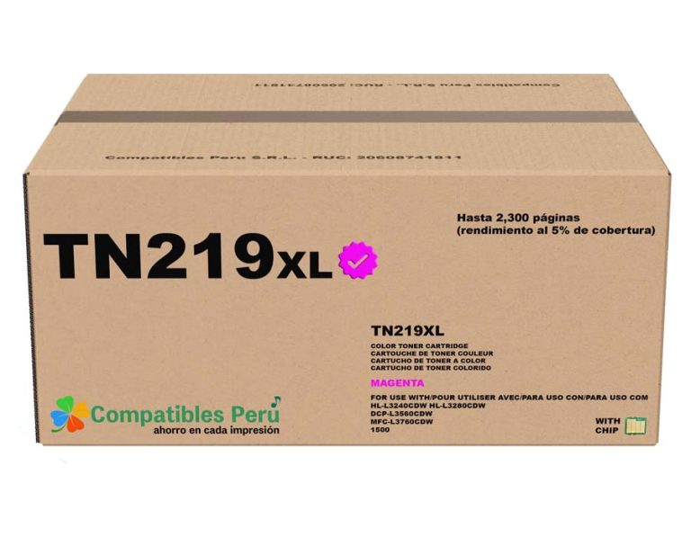 Toner Compatible Brother TN-219XL Magenta