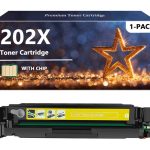 Toner Compatible HP 202X Amarillo CF502X