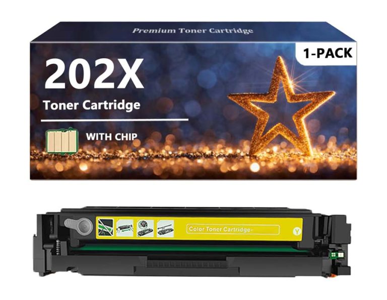 Toner Compatible HP 202X Amarillo CF502X