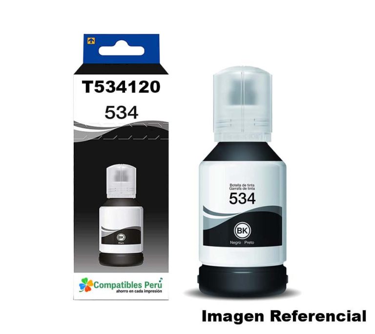 Tinta Compatible Epson 534 Negro T534120