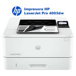 Impresora HP LaserJet Pro 4003dw 2Z610A