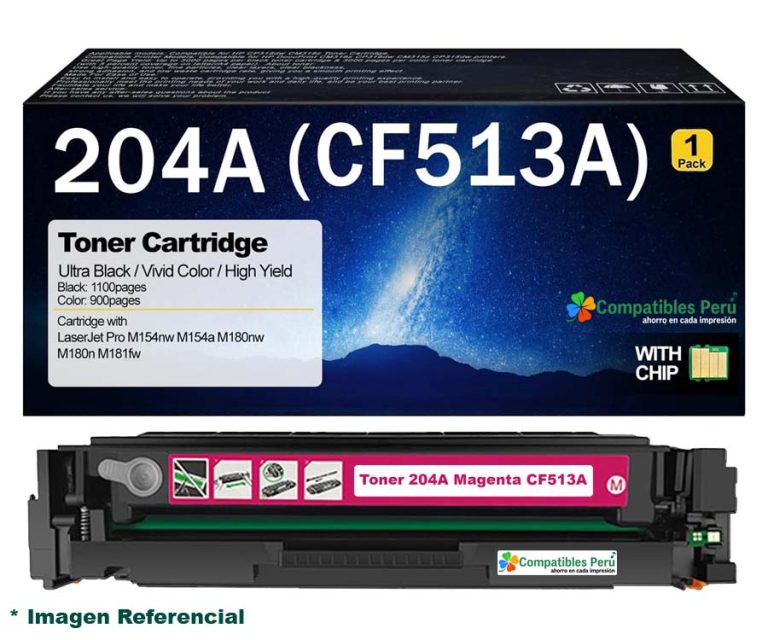 Toner Compatible HP 204A Magenta CF513A